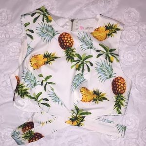 Women’s summer cropped top